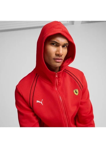 Толстовка Scuderia Ferrari Race Hoodie Красная 627046-02 Puma (399387407)