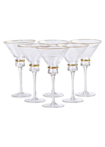 Набір келихів для мартіні Stunning 6 штук по 300 мл, Yiwu (328441268)