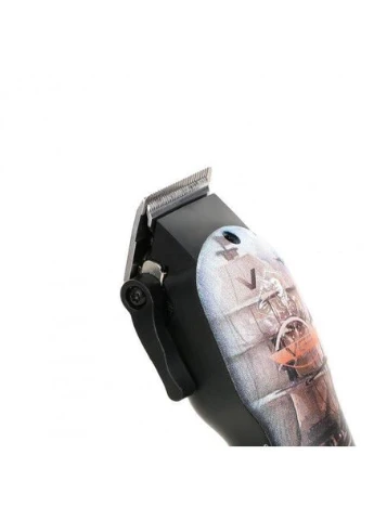Аккумуляторная машинка для стрижки волос V-690 с рисунком 4 насадки 2000mAh 7W Пират (3_05169) VGR (395881824)