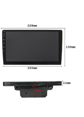 Магнитола 2 din W-09 9" 1+16 Base Wi-Fi GPS сенсорный экран Android 54шт Lesko (336195770)