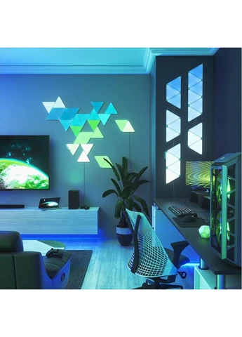 Розумна система освітлення Shapes Triangles Starter Kit 9шт [80701] Nanoleaf (400982008)