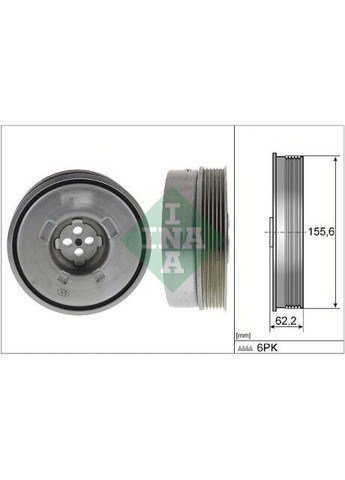 Шкив коленчатого вала Ina (360951553)