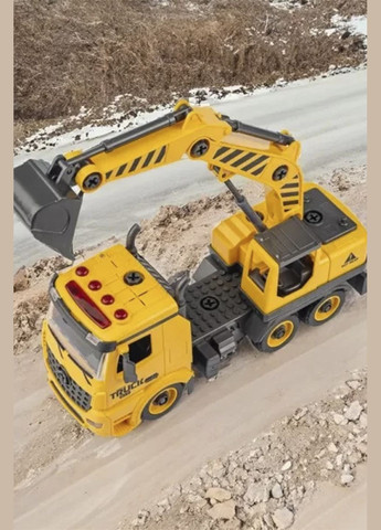 Машинка-конструктор - Экскаватор цвет желтый CB-00263195 OTAMANKO (314887197)