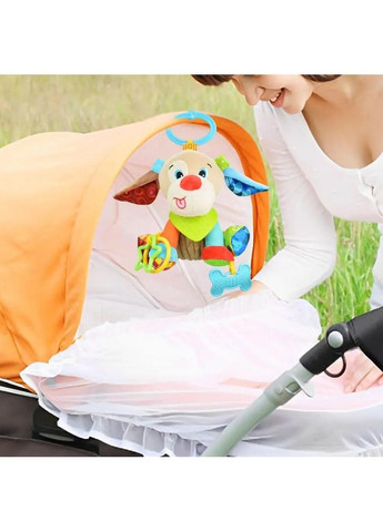 Брязкальце-підвіска з прорізувачем Собачка Sozzy (370676697)