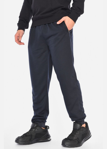 Спортивні штани чоловічі темно-синього кольору Let's Shop (306812886)