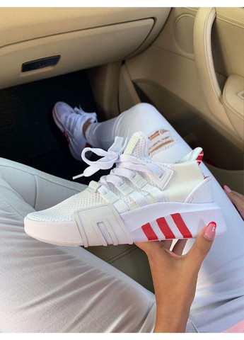 Білі Осінні кросівки чоловічі adidas equipment adv bask white red адідас No Brand
