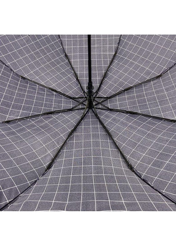 Фіолетова} парасолька складна напівавтомат checkers (8 спиць купол 98 см) violet Stenson (359404529)