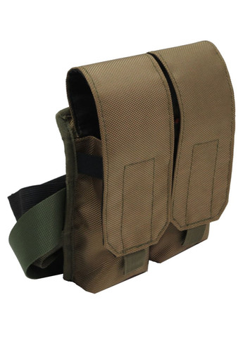 Подсумок на ногу бедро для двух автоматных рожков АК S1645308 Койот Ukr Military (297644223)