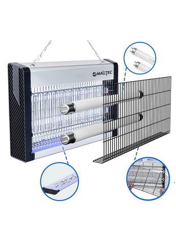 Лампа - знищувач комах (150 м²) EGO-01B-16W Maltec (360655791)