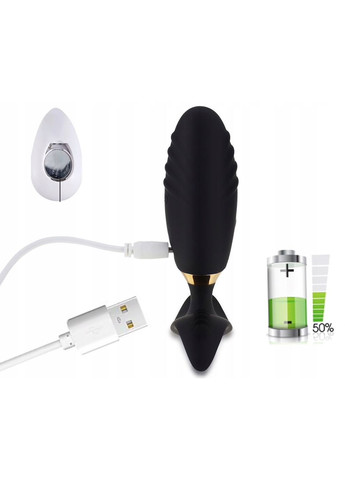 Фалоімітатор для зміцнення м'язів піхви і стимуляції точки з вібрацією G Чорний (2104618285) No Brand (322843611)