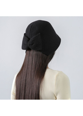 Панама жіноча в'язана вовна чорна НІКО LuckyLOOK 952-218 (367991997)