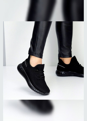 Чорні літні жіночі чорні сітка спортивні текстильні літні легкі Viki кросівки
