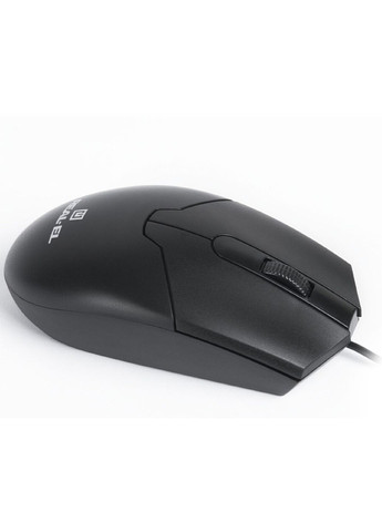 Компьютерная мышь, проводная USB, 1200 DPI, компактная, черная Real-El RM-208 (372184931)