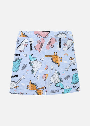 Блакитний літній костюм з шортами для хлопчика колір блакитний цб-00243114 Minilay