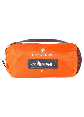 Тент Survival Shelter 2 orange (42311) Lifesystems (351870042)