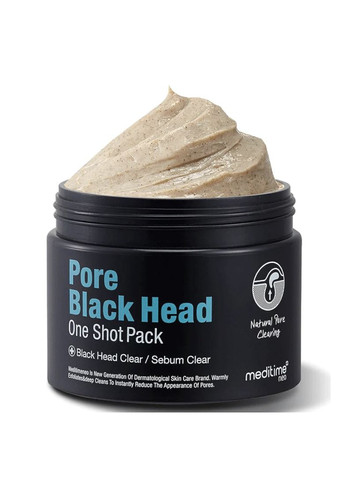 Pore Black Head One Shot Pack 100 г Meditime (368150678)
