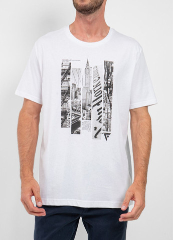 Біла футболка Fred Mello