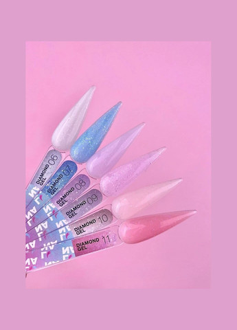 Гель для нарощування Diamond Gel №6, 15 мл Luna (306547813)