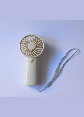 Ручной вентилятор от 2 батареек ААА WF17 белый No Brand (301941426)
