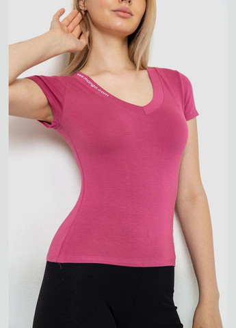 Комбинированная демисезон футболка-топ женская, цвет розовый, Ager