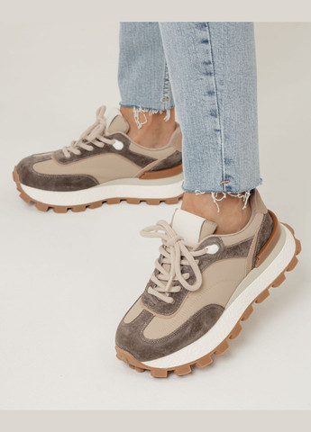 Кроссовки женские бежевые Prima d'Arte бежевые всесезоны (304295265)