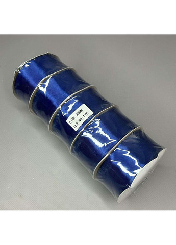 27 м - Стрічка атласна 38 мм (#178) - синя Plus-plus (352743992)