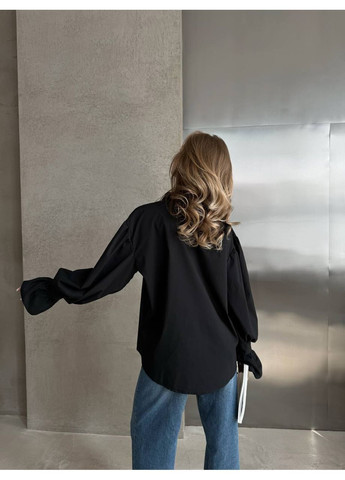 Черная рубашка No Brand