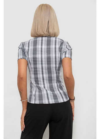 Белая рубашка женская в клетку Ager 230R065