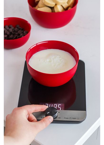 Ваги кухонні Measuring KQ908G 5 кг чорні KitchenAid (368770398)