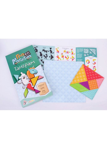 Детская магнитная игра "Танграм" 1487 года от 6 лет УМНЯШКА (364129914)