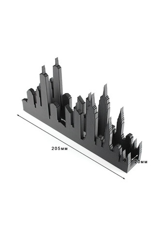 Вертикальная подставка для хранения ноутбука. Нью-Йорк No Brand (342123430)