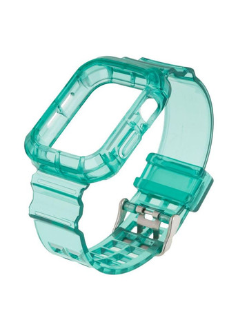 Ремінець Apple Watch Band Color Transparent + Protect Case 40/41 mm Peach No Brand (317842573)