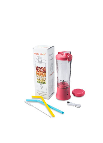 Портативный блендер 63738399 (коралловый) (63738399) Enjoy Blend (372684254)