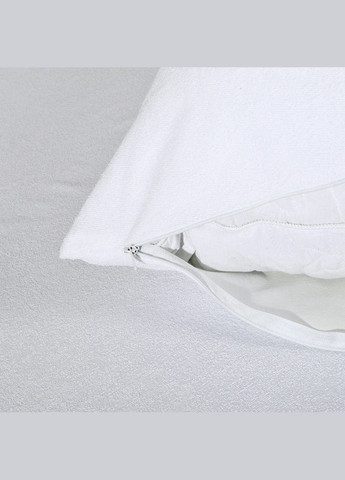 Наволочка чохол захисна непромокальня 50х70 см Аква Стоп трикотажна махрова водонепроникна бавовна з IDEIA (334726534)