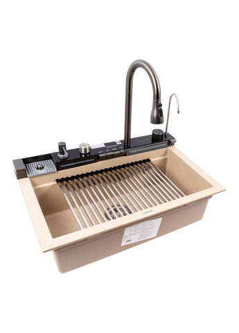 Гранитная мойка IRENA 6846 матовая Сафари Valeso (358500905)