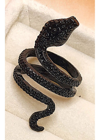 Кільце жіноче готична біжутерія Змія 3.7 см No Brand (353968768)