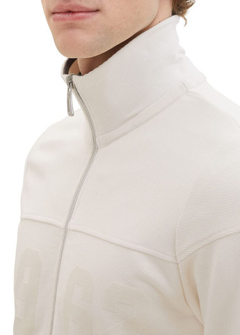 Мужской молочный свитер на молнии Tom Tailor (371575619)