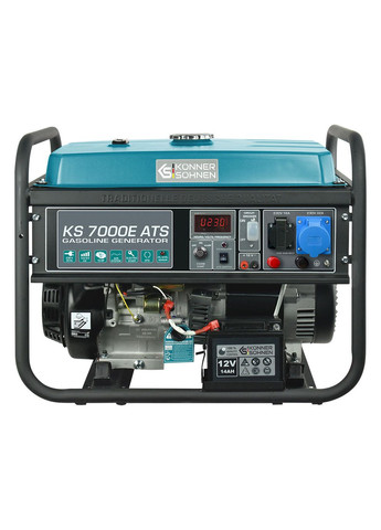 Бензиновый генератор KS 7000E ATS (5.5 кВт, 50 Гц, 230 В, 25 л) электростартер однофазный с выходом под ATS (23131) Konner&Sohnen (276905398)