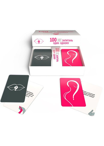 Эротическая игра «100 запитань один одному» (UA) Fun Games Shop (302297749)