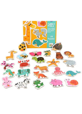 Пазл половинки Тваринки Treehole (371796744)