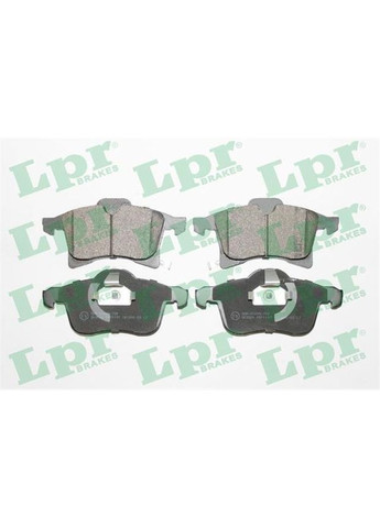 Колодка тормозной диск. OPEL ASTRA H передн. (выр-во ). (05P1197) LPR (368897908)