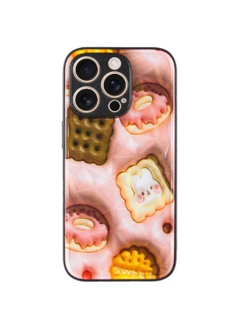 Чохол TPU+PC Prisma Fluffie для Apple iPhone 12 Pro (6.1") Бежевий Epik (373256869)