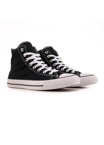 КЕДИ ЖІНОЧІ CONVERSE CLASSIC BLACK HIGH КОНВЕРС No Brand чорні демісезони (368862140)