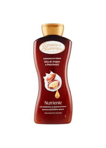 Крем-гель для душу Арганова Олiя Пачулi Olio di Argan e Patchouli 650 мл Spuma di Sciampagna (369717658)