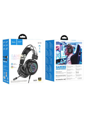 Игровые наушники Resource gaming headphones (6942007634281) Hoco W110 (372682355)