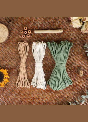 Набір макраме для ручного в'язання настінної прикраси для дому «Листок» для рукоділля та творчості No Brand (369802897)