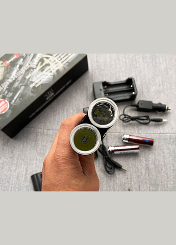 Фонарь аккумуляторный BL-Q2822 2xT6 18650х2 1000 м X-Balog (297332033)