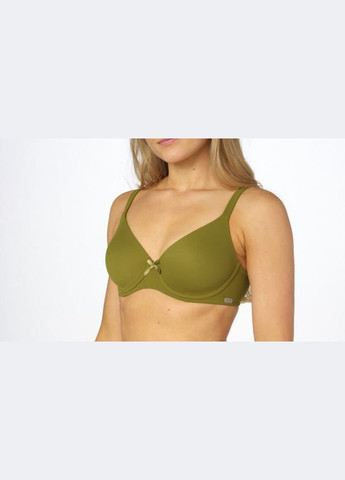Зелений бюстгальтери dream avenue milaassen з кісточками поліамід