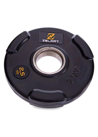 Блины диски обрезиненные TA-2673 2,5 кг Zelart (286043535)