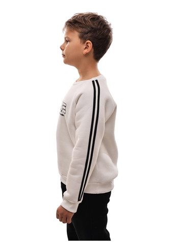 No Brand світшот для хлопчика підлітка молочний трикотаж